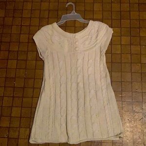 Sleeveless Sweater Dress